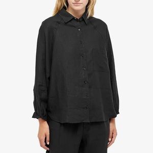 Deiji Studios Raglan Linen Top